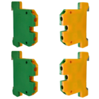 Kit Borne Sek Verde/amarelo | Cabo 4,0mm 10 Peças